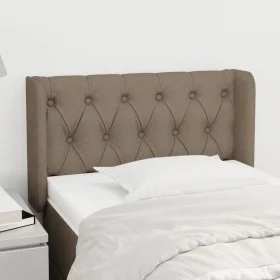Cabecero de tela gris taupe 83x16x78/88 cm de vidaXL, Cabeceros y pies de cama - Ref: Foro24-3119082, Precio: 52,38 €, Descue...