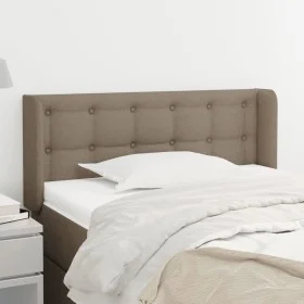 Cabecero de tela gris taupe 103x16x78/88 cm de vidaXL, Cabeceros y pies de cama - Ref: Foro24-3119196, Precio: 50,63 €, Descu...