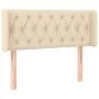 Cabecero de tela color crema 93x16x78/88 cm de vidaXL, Cabeceros y pies de cama - Ref: Foro24-3119091, Precio: 51,65 €, Descu...