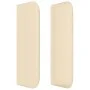 Cabecero de tela color crema 93x16x78/88 cm de vidaXL, Cabeceros y pies de cama - Ref: Foro24-3119091, Precio: 51,65 €, Descu...