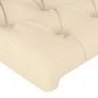 Cabecero de tela color crema 93x16x78/88 cm de vidaXL, Cabeceros y pies de cama - Ref: Foro24-3119091, Precio: 51,65 €, Descu...