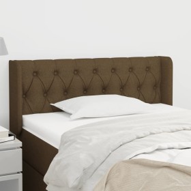 Cabecero de tela gris oscuro 103x16x78/88 cm de vidaXL, Cabeceros y pies de cama - Ref: Foro24-3119097, Precio: 57,15 €, Desc...