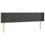 Dark gray velvet headboard 183x16x78/88 cm by vidaXL, Headboards and footboards - Ref: Foro24-3119067, Price: 67,74 €, Discou...