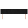 Cabecero de terciopelo negro 163x16x78/88 cm de vidaXL, Cabeceros y pies de cama - Ref: Foro24-3119062, Precio: 79,34 €, Desc...