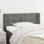 Dark gray fabric headboard 83x16x78/88 cm by vidaXL, Headboards and footboards - Ref: Foro24-3119177, Price: 50,25 €, Discoun...