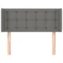 Dark gray fabric headboard 83x16x78/88 cm by vidaXL, Headboards and footboards - Ref: Foro24-3119177, Price: 50,25 €, Discoun...