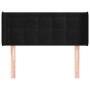 Cabecero de terciopelo negro 93x16x78/88 cm de vidaXL, Cabeceros y pies de cama - Ref: Foro24-3119240, Precio: 54,45 €, Descu...