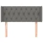 Dark gray fabric headboard 93x16x78/88 cm by vidaXL, Headboards and footboards - Ref: Foro24-3119087, Price: 49,84 €, Discoun...