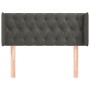 Cabecero de terciopelo gris oscuro 93x16x78/88 cm de vidaXL, Cabeceros y pies de cama - Ref: Foro24-3119141, Precio: 69,66 €,...