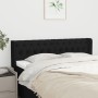 Cabecero de tela negro 163x16x78/88 cm de vidaXL, Cabeceros y pies de cama - Ref: Foro24-3119112, Precio: 79,16 €, Descuento: %