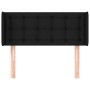 Cabecero de tela negro 93x16x78/88 cm de vidaXL, Cabeceros y pies de cama - Ref: Foro24-3119186, Precio: 42,82 €, Descuento: %