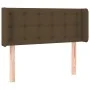 Kopfteil aus dunkelbraunem Stoff, 83 x 16 x 78/88 cm von vidaXL, Kopf- und Fußteile - Ref: Foro24-3119179, Preis: 44,39 €, Ra...