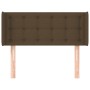 Cabecero de tela marrón oscuro 83x16x78/88 cm de vidaXL, Cabeceros y pies de cama - Ref: Foro24-3119179, Precio: 45,00 €, Des...