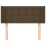 Kopfteil aus dunkelbraunem Stoff, 83 x 16 x 78/88 cm von vidaXL, Kopf- und Fußteile - Ref: Foro24-3119179, Preis: 44,39 €, Ra...