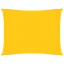 Toldo de vela rectangular tela Oxford amarillo 6x7 m en Sombrillas | Comprar online en Foru.es