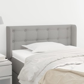 Cabecero de tela gris claro 93x16x78/88 cm de vidaXL, Cabeceros y pies de cama - Ref: Foro24-3119184, Precio: 50,02 €, Descue...