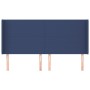 Cabecero con orejas de tela azul 203x16x118/128 cm de vidaXL, Cabeceros y pies de cama - Ref: Foro24-3119328, Precio: 101,35 ...