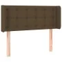 Dark gray fabric headboard 93x16x78/88 cm by vidaXL, Headboards and footboards - Ref: Foro24-3119187, Price: 49,02 €, Discoun...