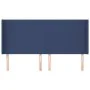 Cabecero con orejas de tela azul 163x16x118/128 cm de vidaXL, Cabeceros y pies de cama - Ref: Foro24-3119312, Precio: 132,33 ...