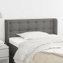 Cabecero de tela gris oscuro 103x16x78/88 cm de vidaXL, Cabeceros y pies de cama - Ref: Foro24-3119193, Precio: 53,08 €, Desc...
