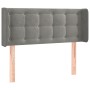 Cabecero de terciopelo gris claro 93x16x78/88 cm de vidaXL, Cabeceros y pies de cama - Ref: Foro24-3119238, Precio: 56,00 €, ...