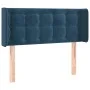 Dunkelblaues Samtkopfteil 93x16x78/88 cm von vidaXL, Kopf- und Fußteile - Ref: Foro24-3119242, Preis: 49,83 €, Rabatt: %