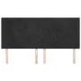 Cabecero con orejas de terciopelo negro 203x16x118/128 cm de vidaXL, Cabeceros y pies de cama - Ref: Foro24-3119368, Precio: ...