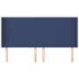 Cabecero con orejas de tela azul 183x16x118/128 cm de vidaXL, Cabeceros y pies de cama - Ref: Foro24-3119320, Precio: 116,84 ...