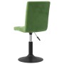 Sillas de comedor giratorias 2 unidades terciopelo verde oscuro en Sillas de comedor | Comprar online en Foru.es