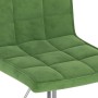 Sillas de comedor giratorias 2 unidades terciopelo verde oscuro en Sillas de comedor | Comprar online en Foru.es