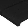 Kopfteil mit schwarzen Stoffohren 93x16x118/128 cm von vidaXL, Kopf- und Fußteile - Ref: Foro24-3119564, Preis: 76,90 €, Raba...