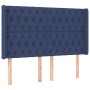 Cabecero con orejas de tela azul 163x16x118/128 cm de vidaXL, Cabeceros y pies de cama - Ref: Foro24-3119928, Precio: 152,81 ...