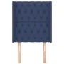 Kopfteil mit blauen Stoffohren 83x16x118/128 cm von vidaXL, Kopf- und Fußteile - Ref: Foro24-3119896, Preis: 81,94 €, Rabatt: %