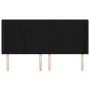 Headboard with black velvet ears 163x16x118/128 cm by vidaXL, Headboards and footboards - Ref: Foro24-3119874, Price: 134,10 ...