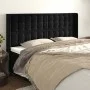 Headboard with black velvet ears 163x16x118/128 cm by vidaXL, Headboards and footboards - Ref: Foro24-3120070, Price: 118,11 ...