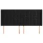 Headboard with black velvet ears 163x16x118/128 cm by vidaXL, Headboards and footboards - Ref: Foro24-3120070, Price: 118,11 ...
