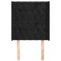 Cabecero con orejas de terciopelo negro 83x16x118/128 cm de vidaXL, Cabeceros y pies de cama - Ref: Foro24-3119948, Precio: 9...