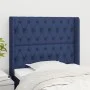 Kopfteil mit blauen Stoffohren 103x16x118/128 cm von vidaXL, Kopf- und Fußteile - Ref: Foro24-3119912, Preis: 84,06 €, Rabatt: %
