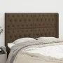 Headboard with light gray fabric ears 147x16x118/128 cm by vidaXL, Headboards and footboards - Ref: Foro24-3119917, Price: 13...