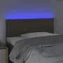 Headboard with LED in taupe gray fabric 100x5x78/88 cm by vidaXL, Headboards and footboards - Ref: Foro24-3121326, Price: 48,...