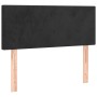 Cabecero con LED de terciopelo negro 80x5x78/88 cm de vidaXL, Cabeceros y pies de cama - Ref: Foro24-3121364, Precio: 38,57 €...