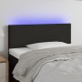 Cabecero con LED de tela negro 90x5x78/88 cm de vidaXL, Cabeceros y pies de cama - Ref: Foro24-3121316, Precio: 42,16 €, Desc...
