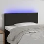 Cabecero con LED de tela negro 90x5x78/88 cm de vidaXL, Cabeceros y pies de cama - Ref: Foro24-3121316, Precio: 45,31 €, Desc...