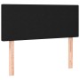 Cabecero con LED de tela negro 100x5x78/88 cm de vidaXL, Cabeceros y pies de cama - Ref: Foro24-3121324, Precio: 42,17 €, Des...