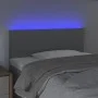 Cabecero con luces LED de tela gris claro 80x5x78/88 cm de vidaXL, Cabeceros y pies de cama - Ref: Foro24-3121306, Precio: 36...