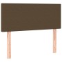 Cabecero con LED de tela marrón oscuro 80x5x78/88 cm de vidaXL, Cabeceros y pies de cama - Ref: Foro24-3121309, Precio: 38,38...