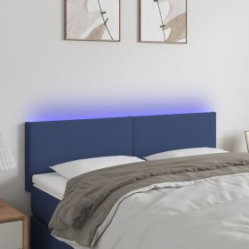 Cabecero con LED de tela color crema 144x5x78/88 cm de vidaXL, Cabeceros y pies de cama - Ref: Foro24-3121335, Precio: 65,51 ...
