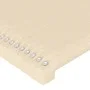 Cream fabric headboard with LED 90x5x78/88 cm by vidaXL, Headboards and footboards - Ref: Foro24-3121459, Price: 48,87 €, Dis...