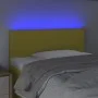 Cabecero con LED de tela verde 100x5x78/88 cm de vidaXL, Cabeceros y pies de cama - Ref: Foro24-3121469, Precio: 39,75 €, Des...