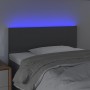 Cabecero con LED de tela gris oscuro 90x5x78/88 cm de vidaXL, Cabeceros y pies de cama - Ref: Foro24-3121315, Precio: 43,52 €...